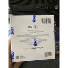 Hộp thẻ bóng đá Topps Chrome UEFA Logofractor 2024/25