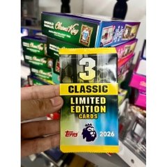Gói thẻ bóng đá Limited Editon Topps Premier League 2025/26