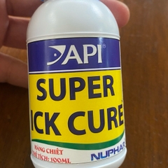 🐟 API SUPER ICK CURE 100mL – Thuốc Đặc Trị Bệnh Đốm Trắng (Ich), Nấm Ngoài Da Cho Cá Cảnh