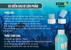 CHÍNH HÃNG 🕵 Vi Sinh 4 in 1 KoiKa OBIO chai to 300ml - 180ml - 30ml