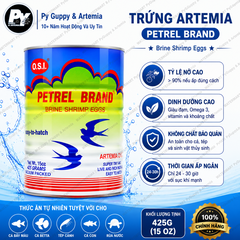 Artemia mỹ OSI con én chính hãng ( đáy đỏ, TLN 95% )
