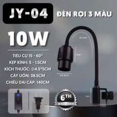 Đèn Jingye JY 04 - Tiết Kiệm Điện - Siêu Sáng Phù Hợp Cho Hồ Cá, chiếu điểm sản phẩm, cây cảnh, shop thời trang, studio…