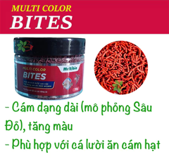 Cám Multibio - Thức ăn lên màu dành cho cá nhỏ Neon, bảy màu