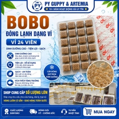 BOBO ĐÔNG LẠNH DẠNG VỈ 24 VIÊN CHO CÁ CẢNH