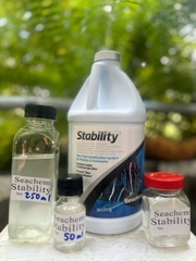 Vi sinh nước Seachem Stability 100ml, 250ml, 500ml, 1L, 2L men xử lý làm trong nước bể cá tép thủy sinh