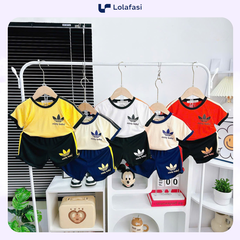 Bộ thun lạnh cho bé trai, Bộ Thể Thao Minly bé trai từ 8-16kg, Lolafasi Shop