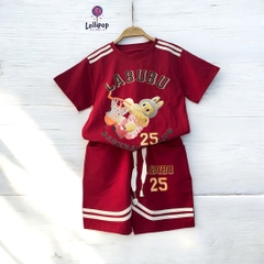 13kg -15 kg Bộ thun bé trai cotton 4 chiều