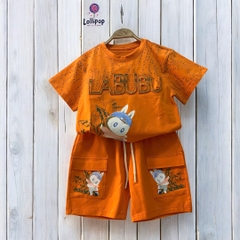 13kg -15 kg Bộ thun bé trai cotton 4 chiều