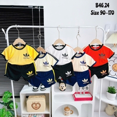 Bộ thun lạnh cho bé trai, Bộ Thể Thao Minly bé trai từ 8-16kg, Lolafasi Shop