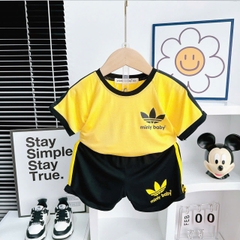Bộ thun lạnh cho bé trai, Bộ Thể Thao Minly bé trai từ 8-16kg, Lolafasi Shop