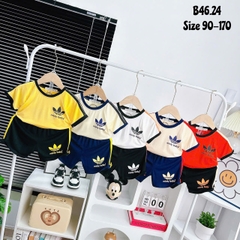 Bộ thun lạnh cho bé trai, Bộ Thể Thao Minly bé trai từ 8-16kg, Lolafasi Shop