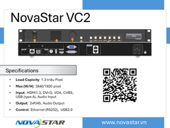 Bộ xử lý hình ảnh NovaStar VC2