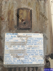 MITSUBISHI AC SPINDLE MOTOR SJ-N11 (MAX 15000prm)