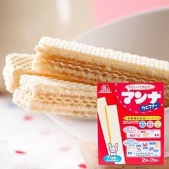 Bánh xốp ăn dặm Morinaga Manna cho bé từ 9 tháng tuổi 35.7g