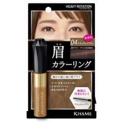 Mascara cho lông mày Kissme Heroin Heavy Rotation chống trôi, bền màu 8g (04 Nâu tự nhiên) (09 Xám be)