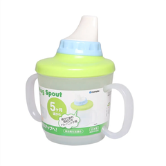 Cốc tập uống có vòi 230ml Inomata - xanh