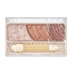 Phấn mắt Cezanne 3 ô màu nâng tông 2.7g (01 - Nature Brown) (10 - Very Brown)