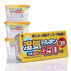 Set 3 hộp hút ẩm, khử mùi Kokubo 800ml