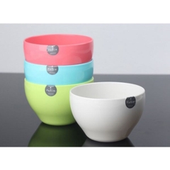 Bát nhựa Inomata Folio 770ml - màu trắng