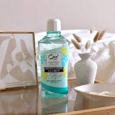 Nước súc miệng Ora2 Sunstar vị bạc hà tự nhiên 460ml