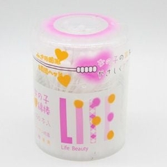 Tăm bông thân giấy Life For Girls hộp nắp bật 160 chiếc