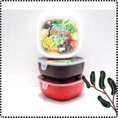 Hộp nhựa Nakaya hình vuông 860ml