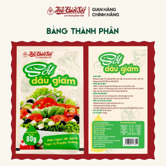 Sốt Dầu Giấm gói 80 gram