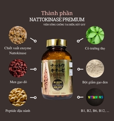 Viên uống Nattokinase Premium 10.000FU 300 viên