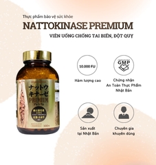 Viên uống Nattokinase Premium 10.000FU 300 viên