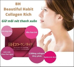 Bột uống Beautiful Habit Collagen Rich 30 gói