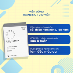 Viên uống giảm nám Transino Nhật Bản 240 viên