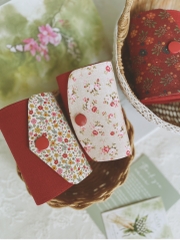 Ví Nhỏ Mộc Hoa Tone Đỏ