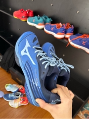 Giày Cầu Lông Mizuno Wave Claw 2 – Xanh New Chính Hãng