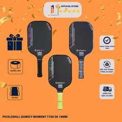 Vợt Pickleball Gamicy Moment T700 3k 16mm