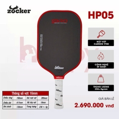 Vợt Pickleball Zocker Hp05