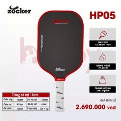 Vợt Pickleball Zocker Hp05
