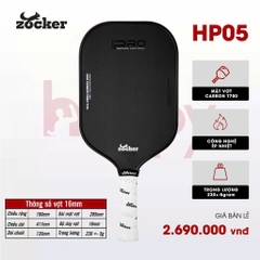 Vợt Pickleball Zocker Hp05