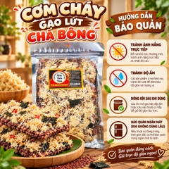 Cơm Cháy GẠO LỨT Chà Bông Kim Tiến Vua - Giòn Rụm, Đậm Vị, Ngon Khó Cưỡng