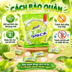 Kẹo Chanh Muối VITAMIN C 120g