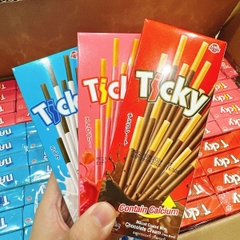 Bánh Que Ticky Thái Lan, Hộp 20g, Lốc 12 Hộp, Giàu Dinh Dưỡng - Food, Thức Ăn, Socola