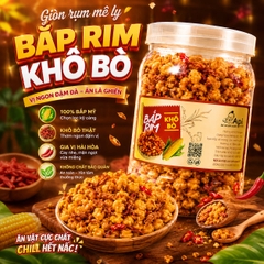 Bắp Rim Khô Bò Giòn Rùm Rụm Siêu Ngon - Ăn Vặt Api Food