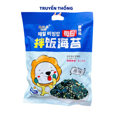 Rong Biển Vụn Ăn Liền Rắc Cơm Siêu To Khổng Lồ 128gr - Đồ Ăn Vặt Api Food