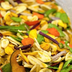 Trái Cây, Rau Củ Thập Cẩm Sấy Giòn 500gr