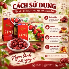 Táo Đỏ Sấy Khô Hàn Quốc 1000gr – Món Quà "Thượng Hạng" Từ Thiên Nhiên