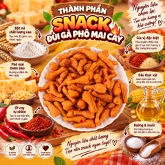 Snack Đùi Gà Cay Phô Mai 400gr