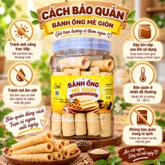 Bánh Ống Mè Tuổi Thơ 400gr