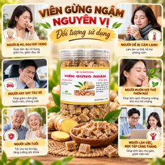 Viên Gừng Ngâm Nguyên Vị 350gr