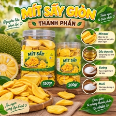 Mít Sấy Giòn Rùm Rụm, Thơm Ngon, Ăn Là Mê