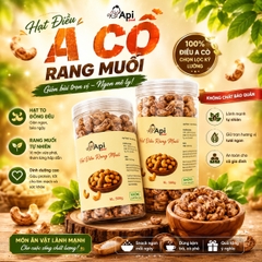 Hạt Điều A Cồ Muối Rang Củi Bình Phước - Đặc Sản Tây Nguyên