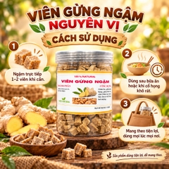 Viên Gừng Ngâm Nguyên Vị 350gr